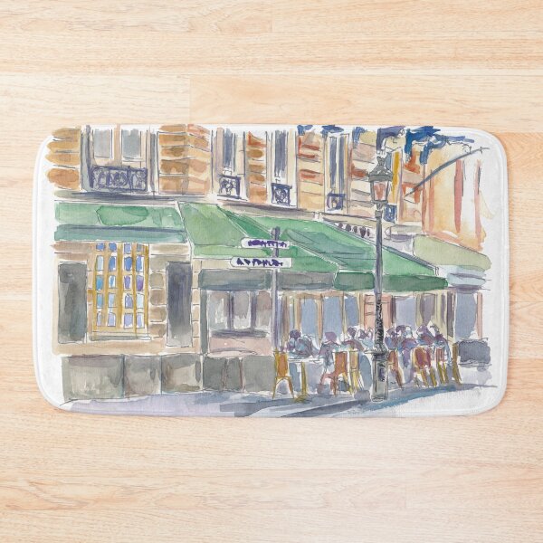 Item preview, Paris Street Scene Romantic Cafe Afternoon designed and sold by artshop77.