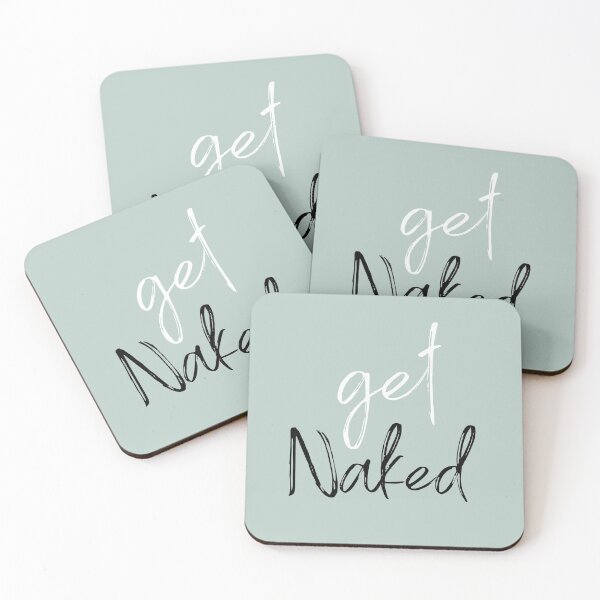 Item preview, Get Naked Funny Bathroom designed and sold by meggydesigns.