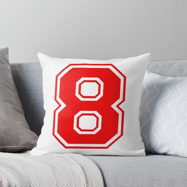 Item preview, Varsity Team Sports Uniform Number #8 - Red designed and sold by RiplMedia.