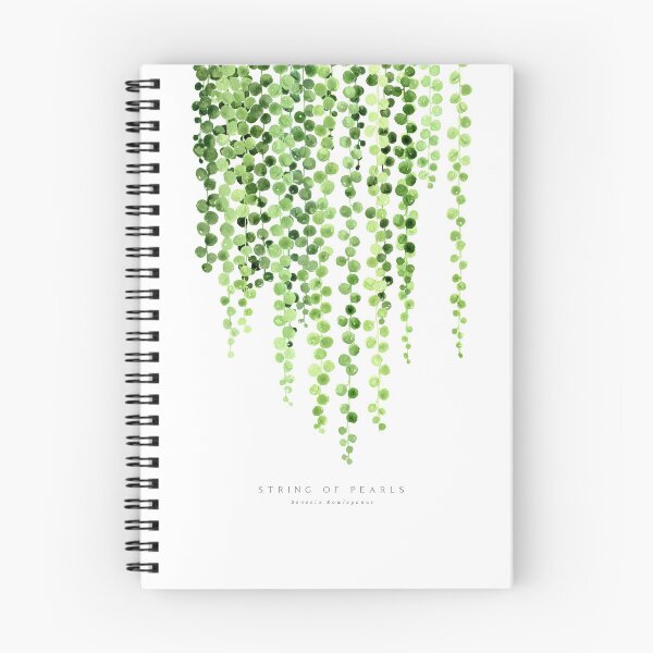 Item preview, Watercolor string of pearls illustration designed and sold by blursbyai.