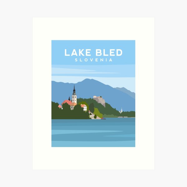 Item preview, Lake Bled, Slovenia designed and sold by typelab.