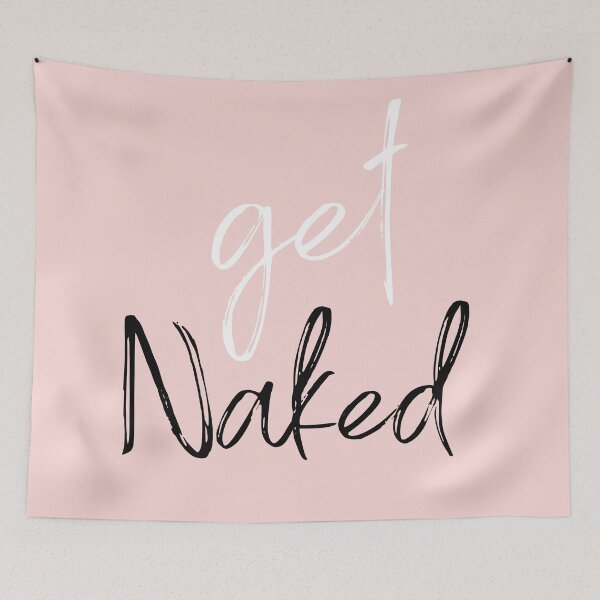 Item preview, Get Naked Funny Bathroom Decor designed and sold by meggydesigns.