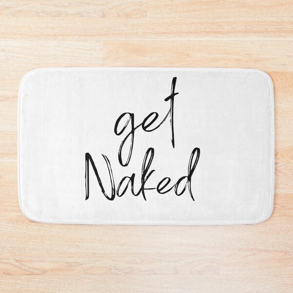 Item preview, Get Naked Funny Bathroom Art designed and sold by meggydesigns.