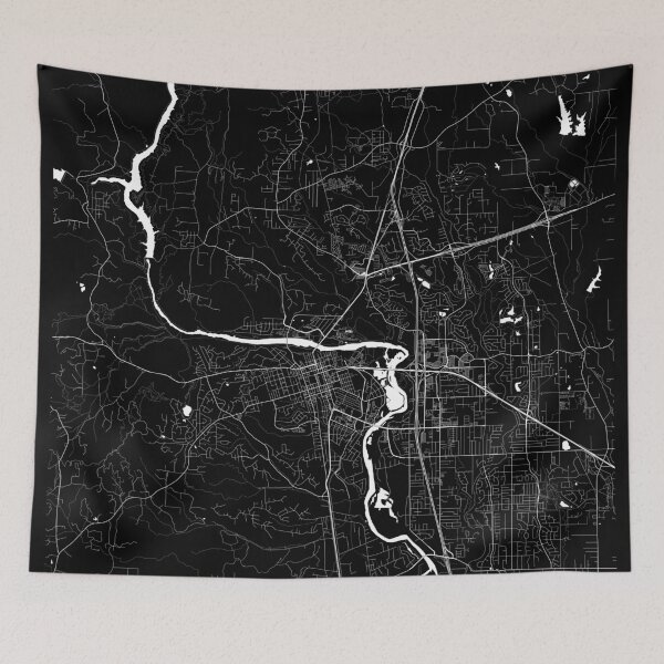 Item preview, Redding CA Map designed and sold by Kara515.