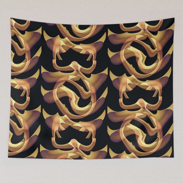 Item preview, Curvilinear Project No. 79 ( Wild West Flamingos  ) designed and sold by CurvilinearArt.