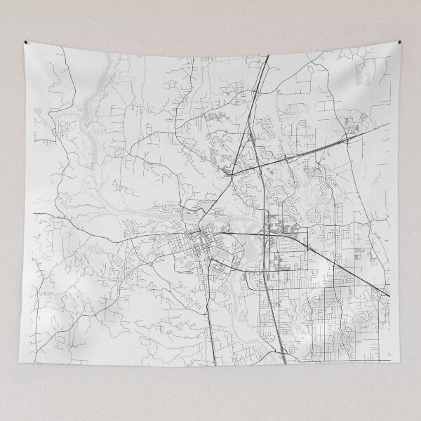 Item preview, Redding CA Map designed and sold by Kara515.