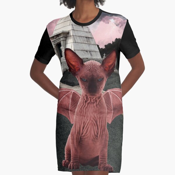 The Devil Graphic T-Shirt Dress