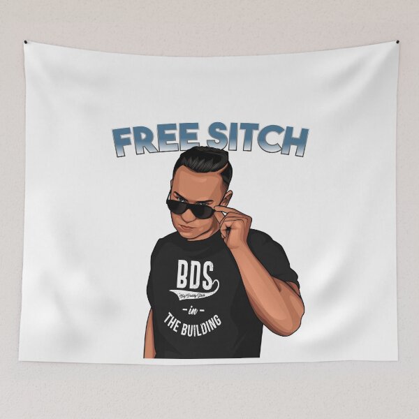 Item preview, Sitch gratis con Mike the Situation, también conocido como Big Daddy Sitch de la costa de Jersey designed and sold by TeagoShirts.
