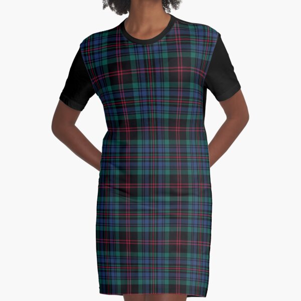 Paige Dress, Hunter Tartan - Classic Prep