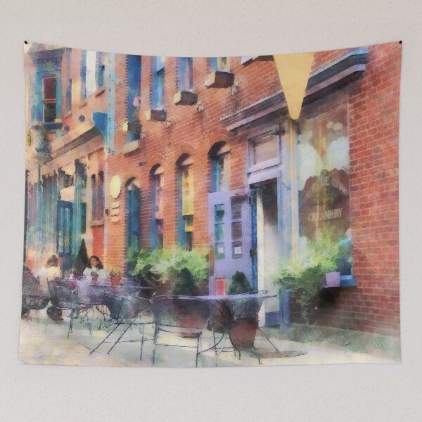 Item preview,  Easton PA - At the Ice Cream Parlor designed and sold by Susan Savad.