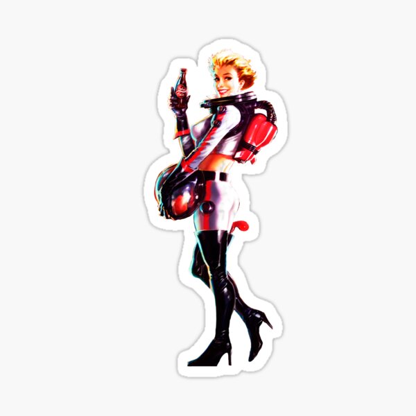 Nuka Cola Girl high quality Sticker