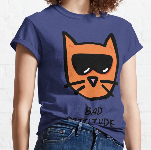 Bad Cattitude Classic T-Shirt