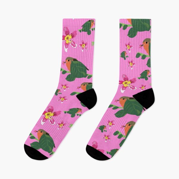 Item preview, little birds robin in flowers designed and sold by ilse parra recio.