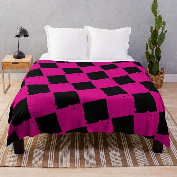Item preview, Checkerboard Slanted - Pink designed and sold by Madmattman.