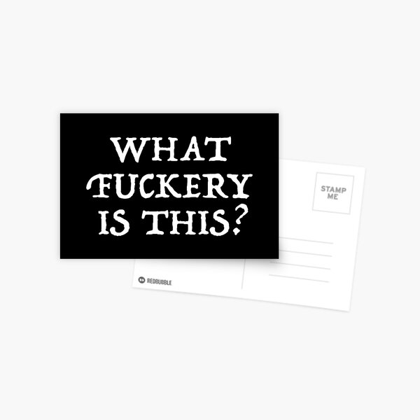 Item preview, What Fuckery Is This? designed and sold by Cat Lady Designs.
