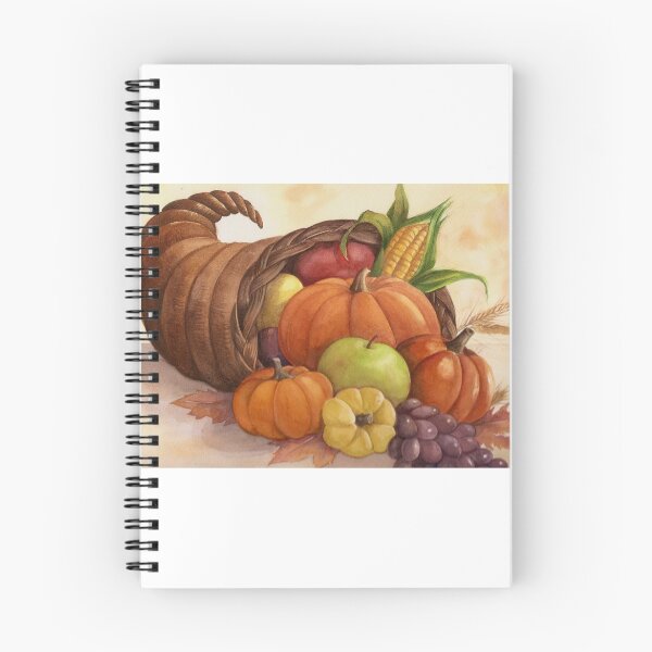 Item preview, Cornucopia - harvest bounty. designed and sold by lizblackdowding.