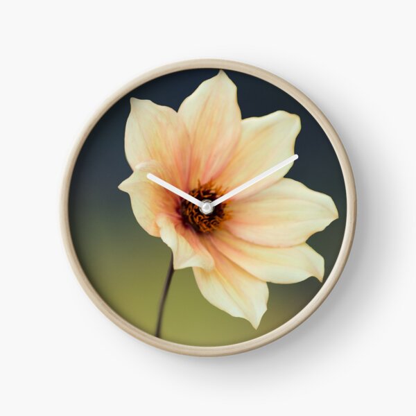 Yellow Flower Clock