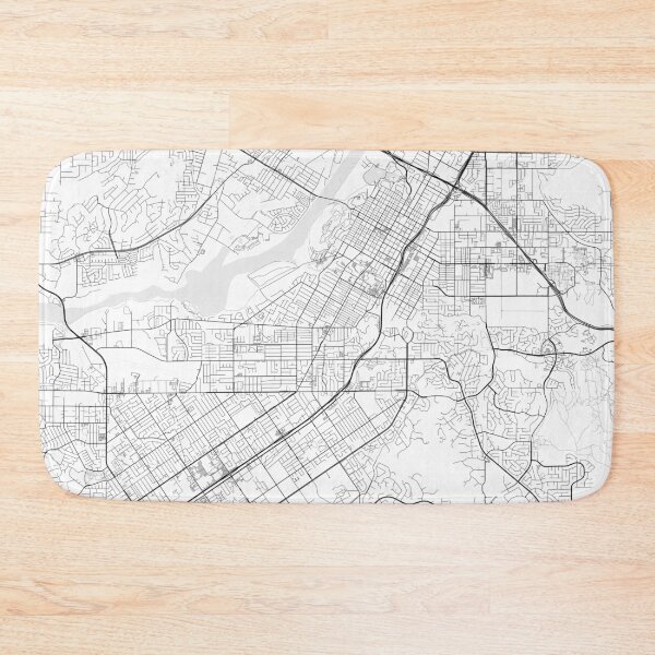 Item preview, Riverside CA Map  designed and sold by Kara515.