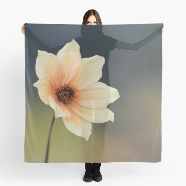 Yellow Flower Scarf