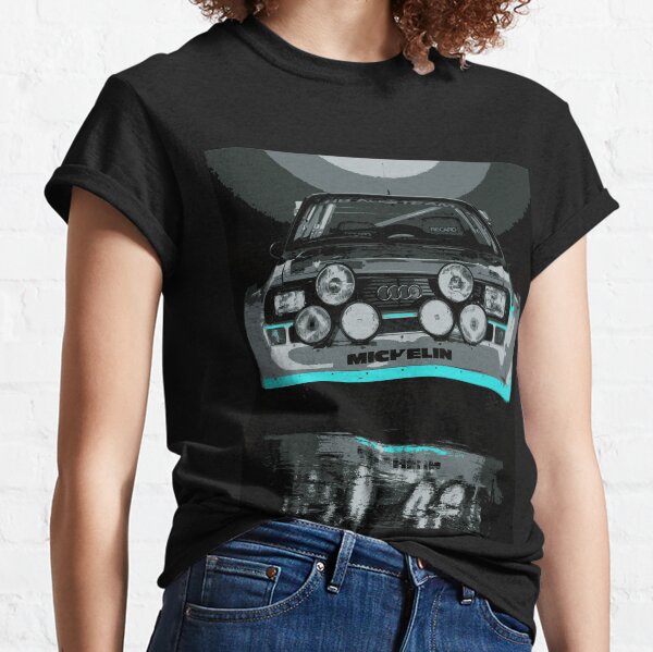 Audi Quattro S1 - GROUP B - RALLY - RACE CAR Classic T-Shirt