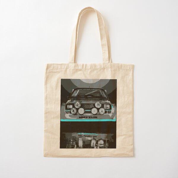 Audi Quattro S1 - GROUP B - RALLY - RACE CAR Cotton Tote Bag