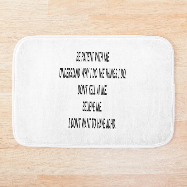 Item preview, ADHD:Be patient with me. designed and sold by SpunkSociety.