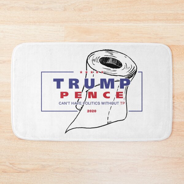 Artikelvorschau, Trump Pence 2020 Toilettenpapier Satire entworfen und verkauft von Cleave.