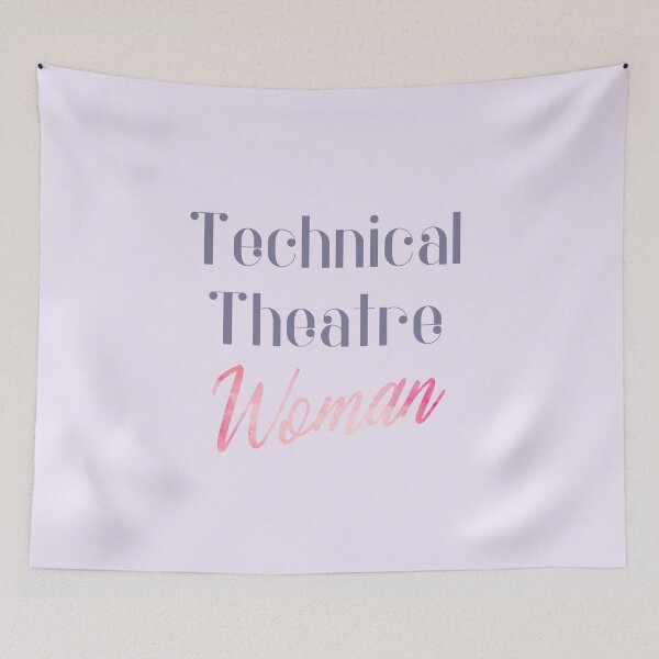 Item preview, Technical Theatre Woman designed and sold by Theatre Thoughts.