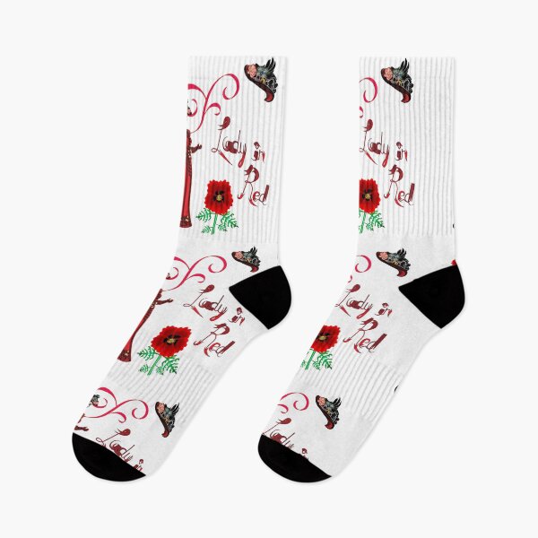 Item preview, Lady in Red Motif designed and sold by Sharon Schwalbe.