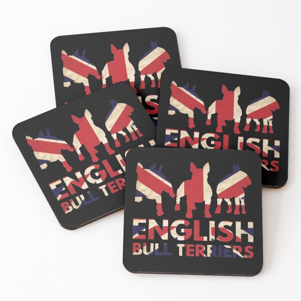 Artikelvorschau, Englischer Bullterrier Union Jack entworfen und verkauft von DoggyStyles.