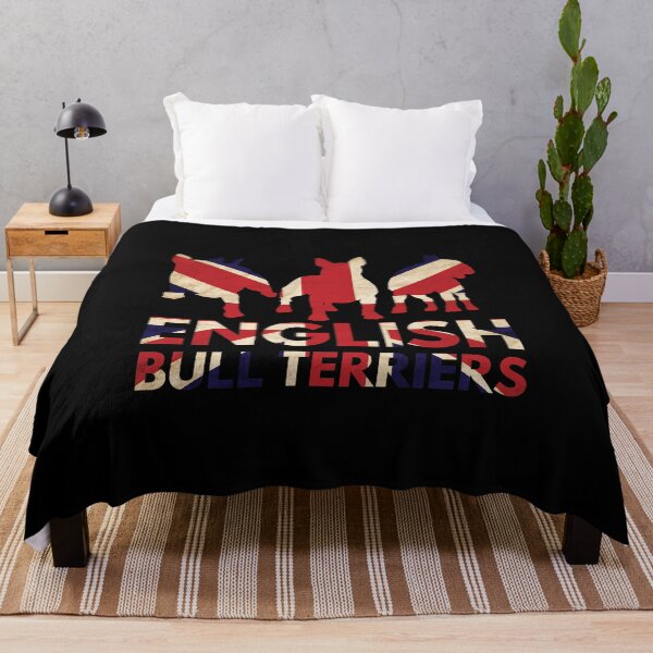 Item preview, English Bull Terriers Union Jack designed and sold by DoggyStyles.