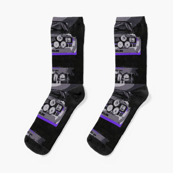 Audi Quattro S1 - GROUP B - RALLY - RACE CAR Socks
