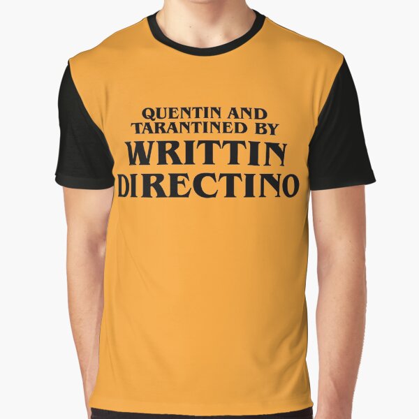 quentin tarantino graphic tee