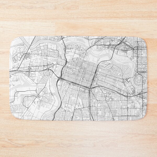 Item preview, Sacramento Map  designed and sold by Kara515.