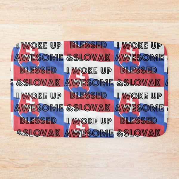 Item preview, I Woke Up Awesome Blessed & Slovak.  designed and sold by silviasunflower.
