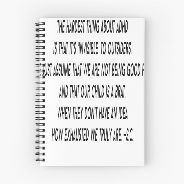 Item preview, ADHD An Idea  to outsidersness designed and sold by SpunkSociety.