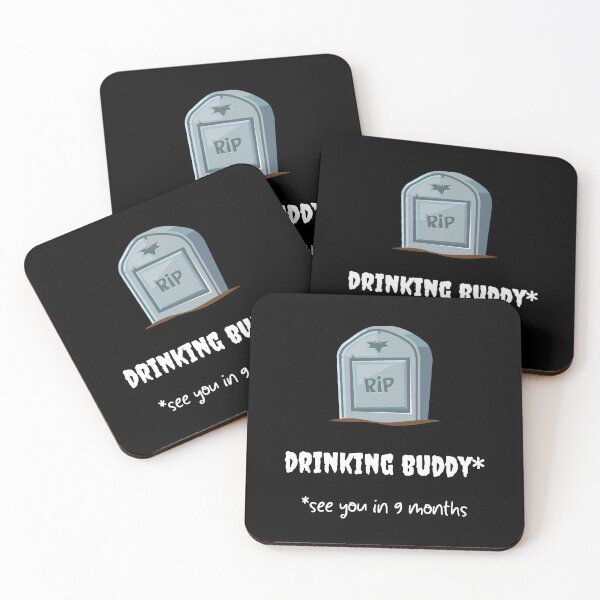 Item preview, RIP drinking buddy * see you in 9 months designed and sold by Fredonfire.