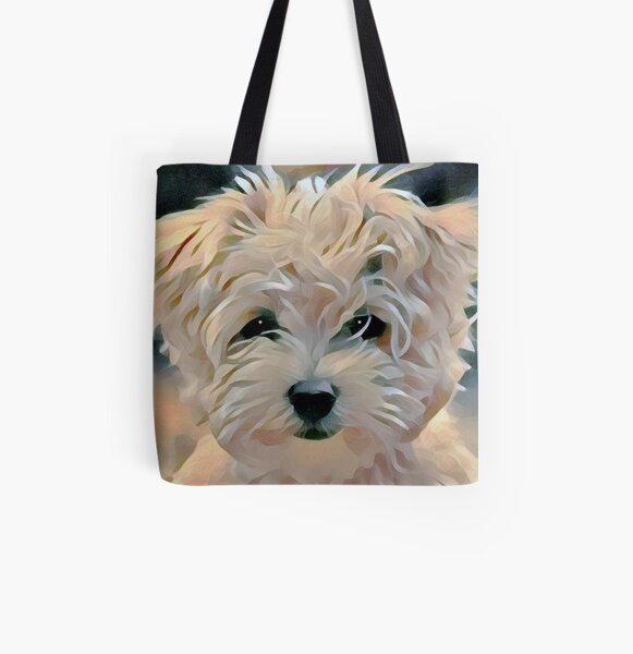 Westie All Over Print Tote Bag