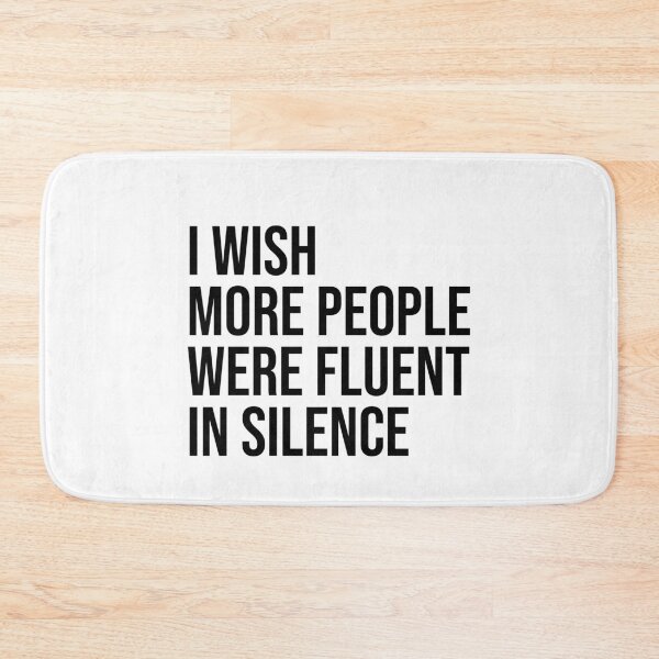Item preview, speak fluently silence designed and sold by kailukask.