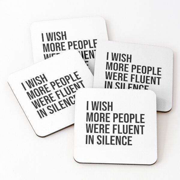 Item preview, speak fluently silence designed and sold by kailukask.