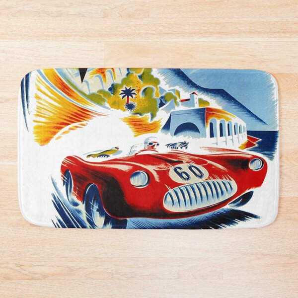 Item preview, MONACO : Vintage 1952 Grand Prix Auto Racing Print designed and sold by posterbobs.