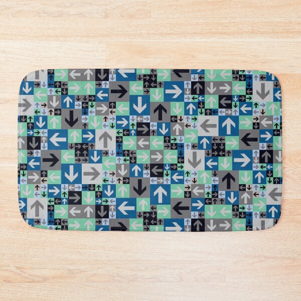 Item preview, Arrow Pattern in Blue Green Grey / Dennis Weber of ShreddyStudio designed and sold by Dennis Weber.