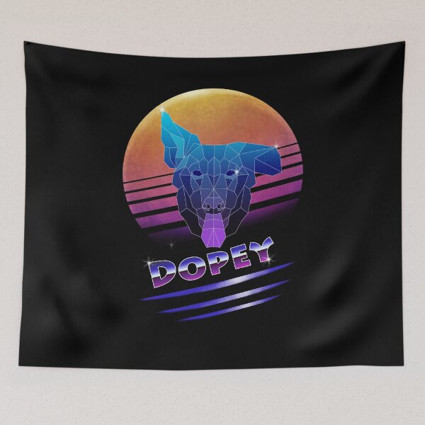 Item preview, 80s Retro Dopey Dog designed and sold by yajyolid.