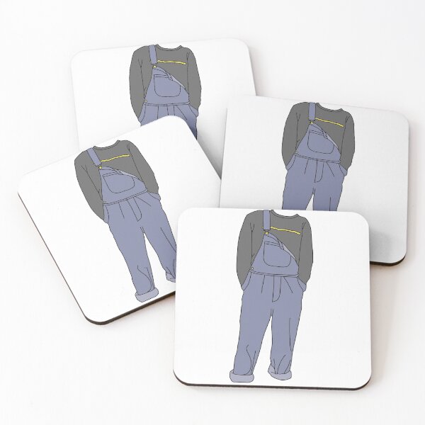 Item preview, Gray Shirt and Blue Jean Overalls designed and sold by elmma design.
