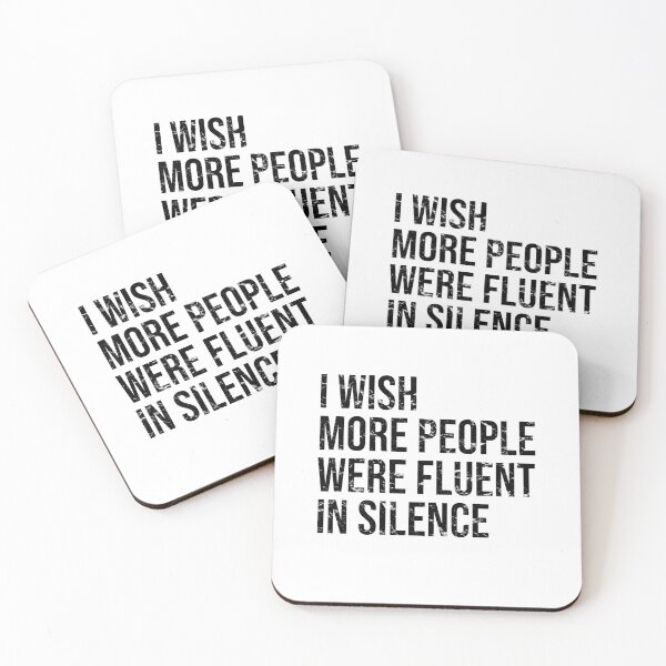 Item preview, speak fluently silence designed and sold by kailukask.