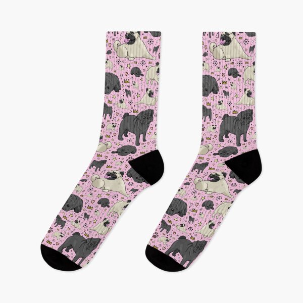 Item preview, Pugs in Pink designed and sold by Nemki.
