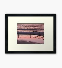 Liquid Crystal Plate Framed Print
