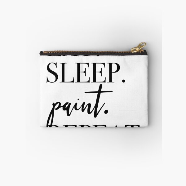 Item preview, Eat Sleep Paint Repeat designed and sold by PeerlessMerch.