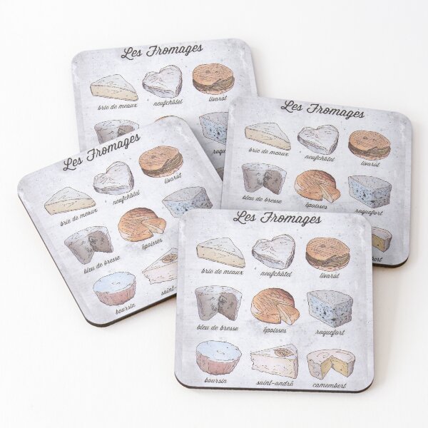 Item preview, The Cheeses of France vintage French Cheese guide designed and sold by Glimmersmith.