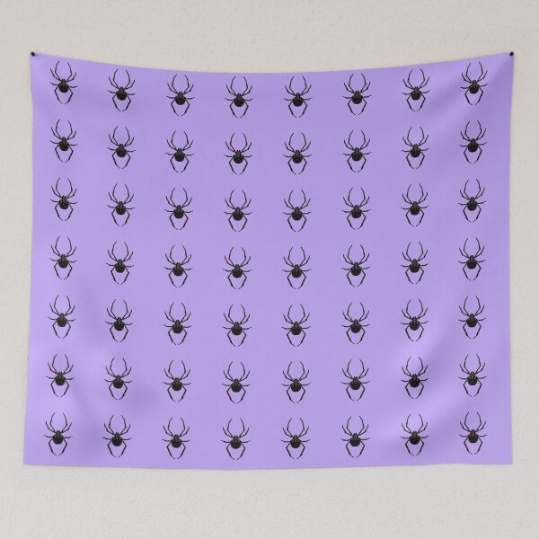 Item preview, Spider Love on Pastel Purple designed and sold by Roanemermaid.